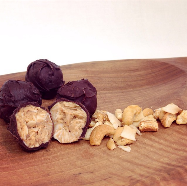 Coconut Cashew Manna Butter Truffles