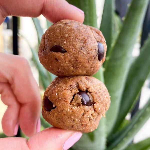 Choco Chips Cookie Dough Balls