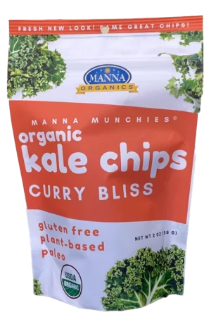 MM Organic Kale Chips Curry Bliss