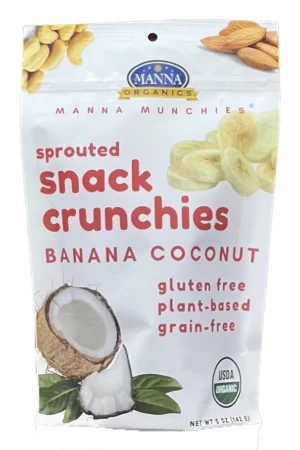 MM Organic Snack Crunchies Banana Coconut