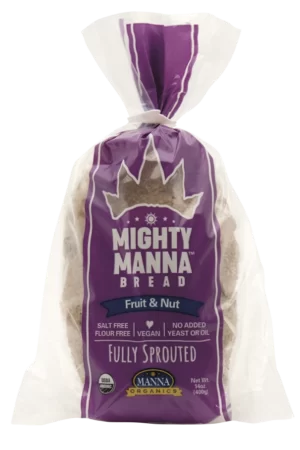 Sprouted Fruit Nut Bread 14 Oz