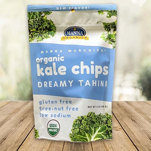 NEW Dreamy Tahini Kale Chips