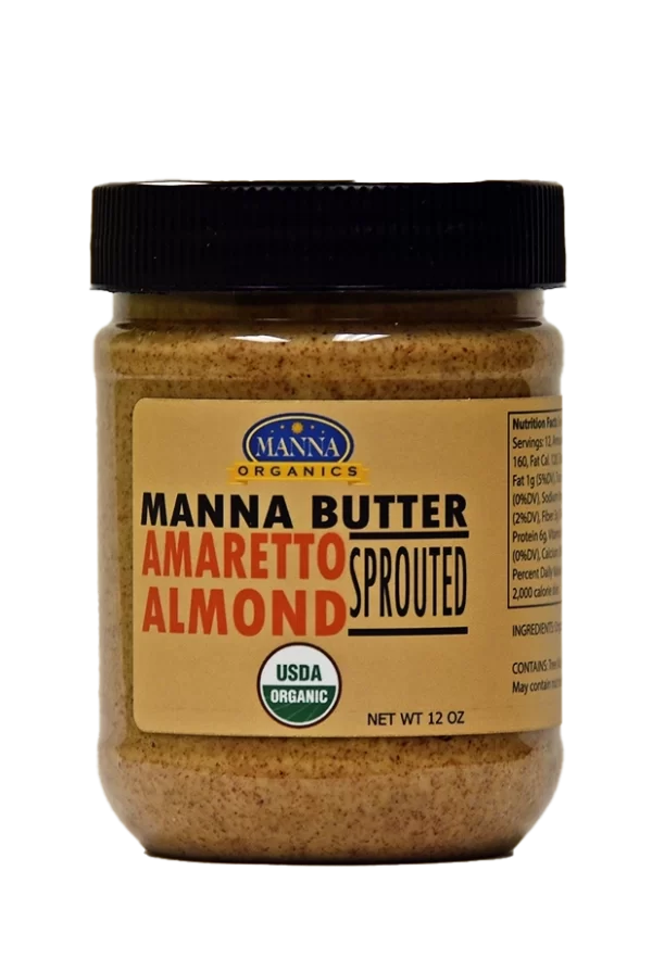 Manna Butters Amaretto Almond Sprouted 1
