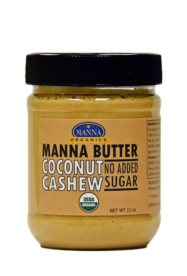 Manna Butters Coconut Cashew No Added Sugar