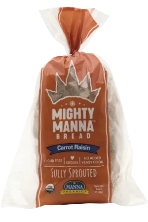 Sprouted Carrot Raisin Bread 14 Oz