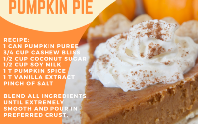 No bake Manna Butter Pumpkin Pie